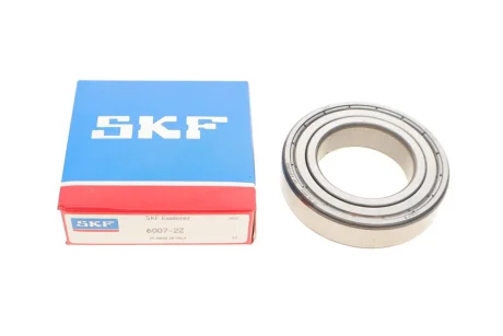 Підшипник кульковий 6007 2Z 35*62*14 (мет. сальники) SKF 60072Z