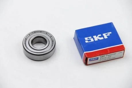 Підшипник генератора 6204 2Z 20*47*14 (мет. сальники) SKF 62042Z