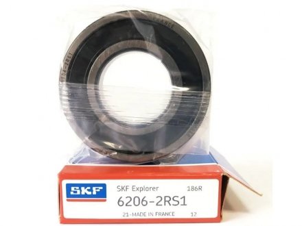 Підшипник генератора 6206 2RS1 30*62*16 SKF 62062RS1