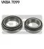 Комплект підшипника колеса SKF VKBA7099 (фото 1)