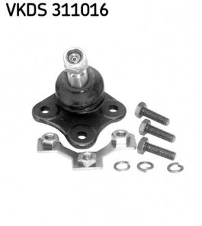 Кульова опора Golf,Jetta,Polo,SEAT з кріпленням! SKF VKDS 311016