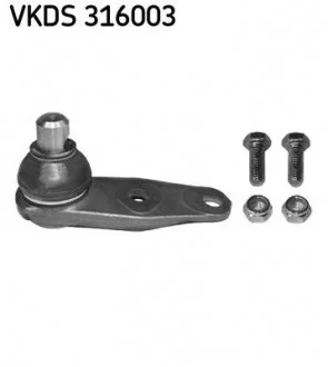 Кульова опора нижня Twingo II 07- SKF VKDS 316003