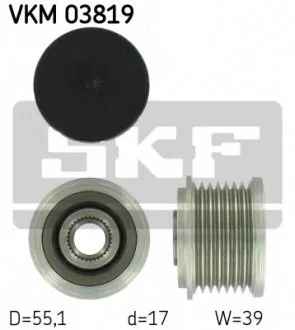 Шкив генератора SKF VKM03819