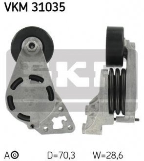 Натяжний ролик SKF VKM31035