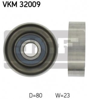 Паразитний / ведучий ролик, поліклиновий ремінь SKF VKM32009