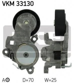 Ролик натяжний С4/С5 1,8-2,0 04-, PEUGEOT 307/407, Expert. SKF VKM33130