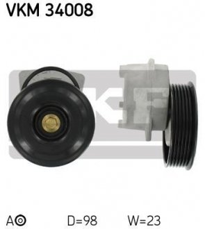 Ролик натяжний SKF VKM34008