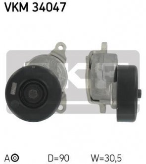 Натяжной ролик SKF VKM34047