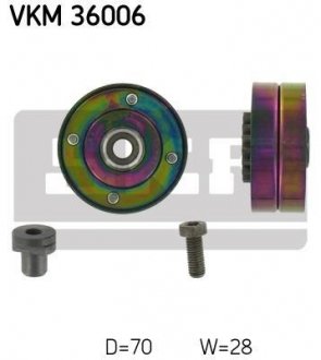 Обводний ролик SKF VKM36006