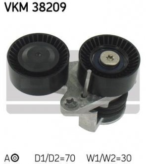 Натяжний ролик SKF VKM38209