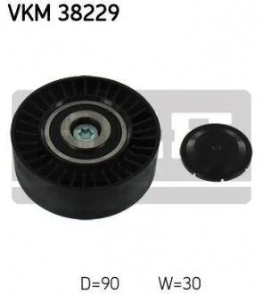 Обводний ролик SKF VKM38229