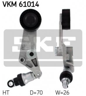 Натяжной ролик SKF VKM61014