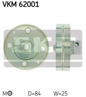 Натяжний ролик SKF VKM62001