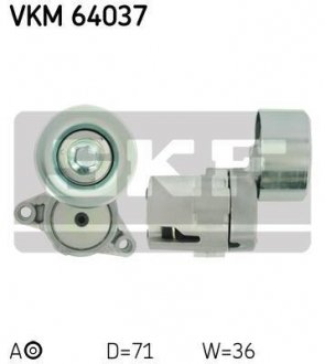 Натяжний ролик SKF VKM64037