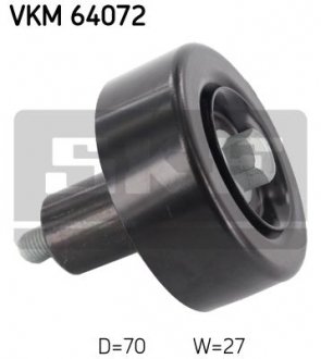 Обводний ролик SKF VKM64072