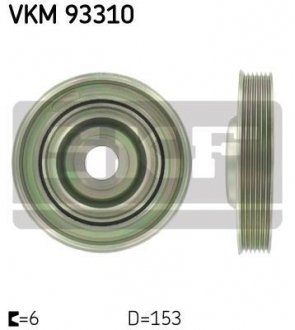 Шків к/вала C4,C5,307SW 2.0 HDI 04- SKF VKM93310