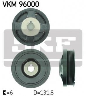 Демпфер крутильних коливань Aveo 1,4 06- SKF VKM96000