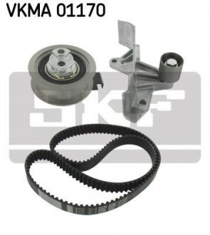 К-т ГРМ (ремінь+ролик+натягувач) А4 В6 1.8Т 02- SKF VKMA 01170