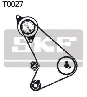 Комплект (ремень+ролики)) SKF VKMA 04301