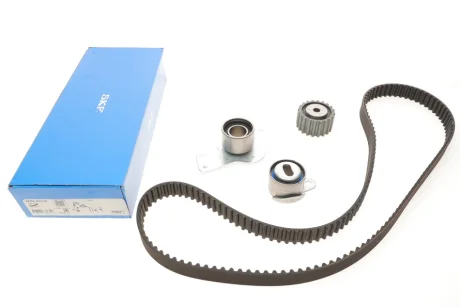 Ремінь ГРМ + 3 ролика натягу Renault Kangoo,Clio,Rapid 1.9d SKF VKMA06126