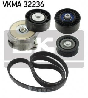 Комплект ГРМ (ремінь + ролик).. SKF VKMA32236