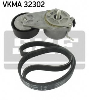 Поликлиновой ременный комплект SKF VKMA32302