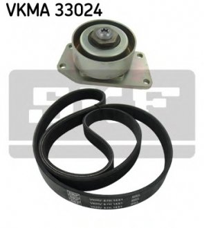 Поликлиновой ременный комплект SKF VKMA33024