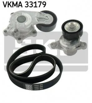 Комплект поліклинових ременів SKF VKMA33179