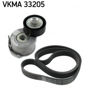 Поликлиновой ременный комплект SKF VKMA33205