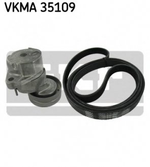 Поликлиновой ременный комплект SKF VKMA35109