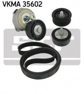 Полікліновий ремінний комплект SKF VKMA35602