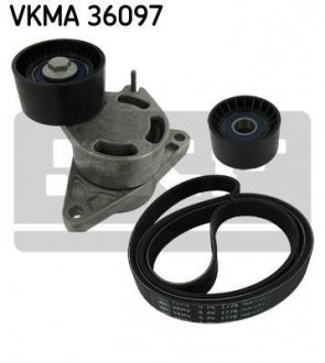 Комплект доріжкового ремня SKF VKMA36097