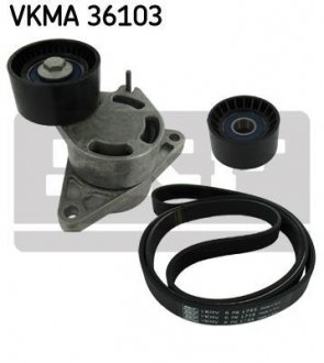 Комплект доріжкового ремня SKF VKMA36103