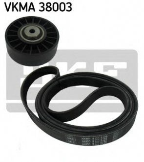 Поликлиновой ременный комплект SKF VKMA38003