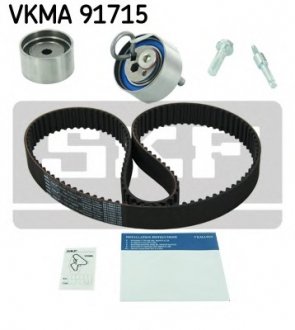 Ремінь ГРМ (набір) SKF VKMA91715