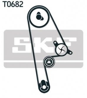 Комплект (ремінь+ролики) SKF VKMA 93616