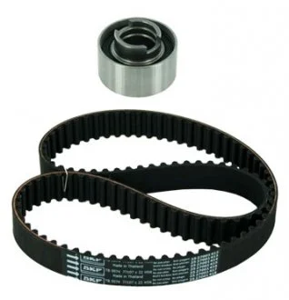 Фото ремінь ГРМ + ролик натягу Mazda 323,Kia Pride,Sephia,Rio 1.1/1.8 89- SKF VKMA94102 Ремінь ГРМ + ролик натягу Mazda 323,Kia Pride,Sephia,Rio 1.1/1.8 89- SKF VKMA94102