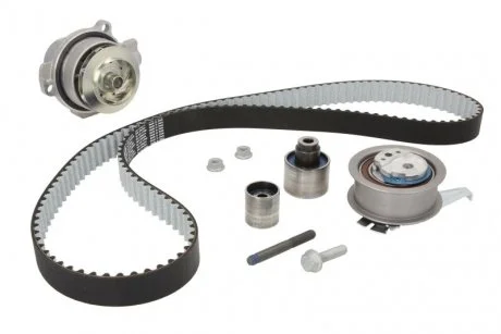 К-кт. грм. (ремінь+3 ролика+ не перемикається помпа+кріплення) Audi A1/3/4/5/6,Q2/3/5,Skoda Octavia SKF VKMC012781