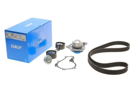 Рем.+2шт.ролика+ помпа) CITROEN 1,4HDI 02-, PEUGEOT SKF VKMC03140