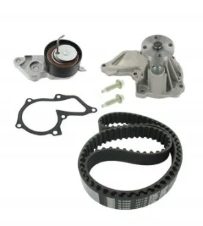 Фото к-т ГРМ (помпа+рем.+1шт. ролик+кріплення) Ford Focus -04, Fiesta -02, Fusion -04 SKF VKMC04222 К-т ГРМ (помпа+рем.+1шт. ролик+кріплення) Ford Focus -04, Fiesta -02, Fusion -04 SKF VKMC04222