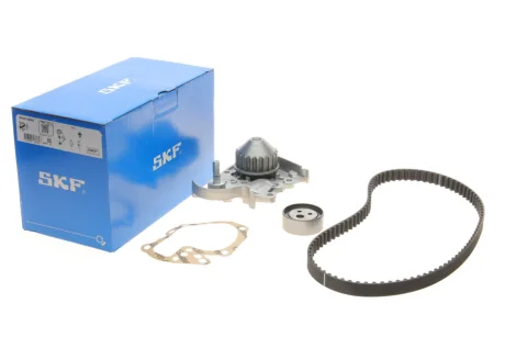 Комплект ГРМ, пас+ролик+помпа SKF VKMC06003