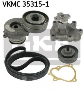 Насос води + комплект потічкових ременів SKF VKMC353151