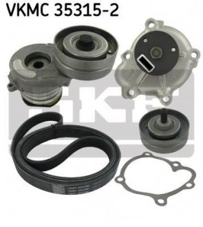 Насос води + комплект ручейковых ремней SKF VKMC353152