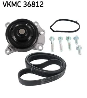 Водяна помпа+ к-кт ременя SKF VKMC36812