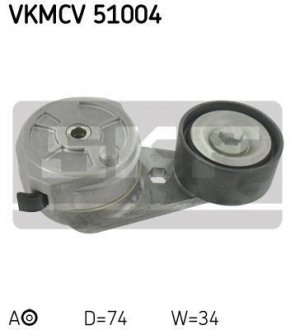 Ролик натяжний SKF VKMCV51004