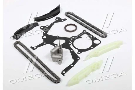 К-кт ланцюга ГРМ (2 ланцюга+ 4 напрвляючі +натягувач+прокладка+сальник) 1 E87, 3E46/E90, `5E60, X3 SKF VKML88004