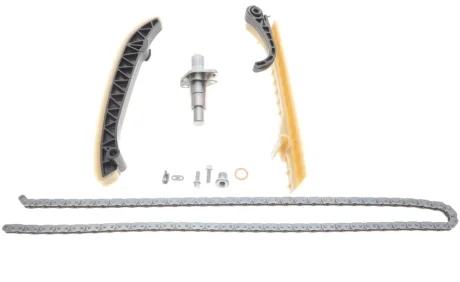 К-т ланцюга ГРМ (ланцюг+натягувач+2 заспокоювача) W169/W245 1.5/2.0 SKF VKML88016