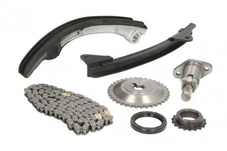 Фото к-т ланцюга ГРМ (ланцюг+2звезд.+натяж.+башм.+заспокоювач.+сальник) Avensis 1,6-1,8VVT-i, Corolla 1, SKF VKML91000 К-т ланцюга ГРМ (ланцюг+2звезд.+натяж.+башм.+заспокоювач.+сальник) Avensis 1,6-1,8VVT-i, Corolla 1, SKF VKML91000