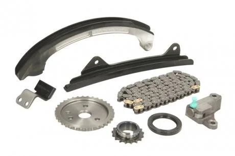 Фото к-т ланцюга ГРМ (ланцюг + 2 шестерні + 4 заспокоювача + натягувач + сальник) SKF VKML91009 К-т ланцюга ГРМ (ланцюг + 2 шестерні + 4 заспокоювача + натягувач + сальник) SKF VKML91009