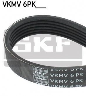 Ремінь поліклиновий 6PK1070 SKF VKMV6PK1068